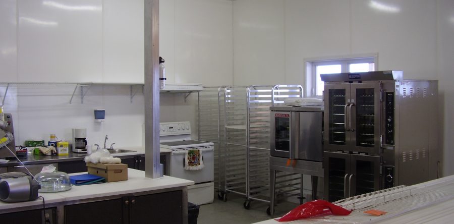Mur et plafond cuisine HDPE
